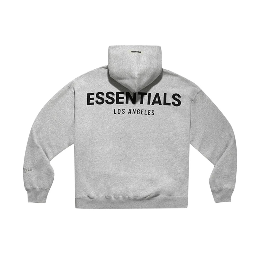 Fear of God Essentials Heather Gray Hoodie